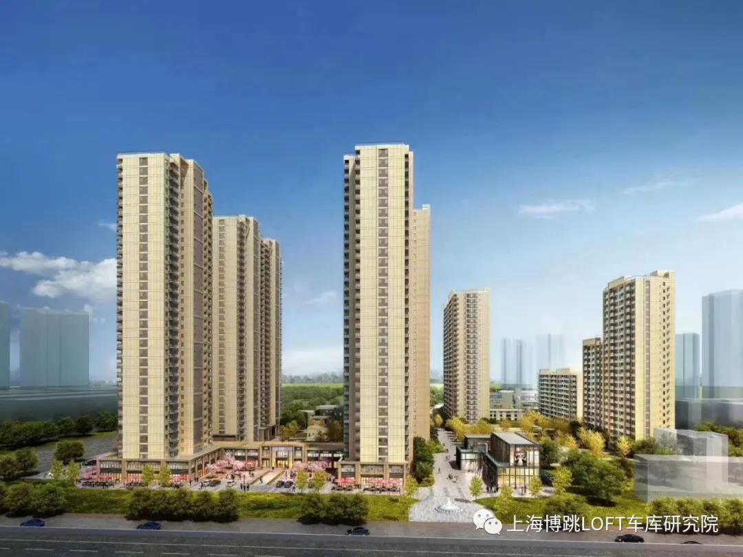 克拉玛依采用了LOFT车库武汉当代集团春风十里项目现已结构封顶！